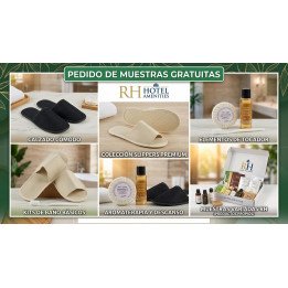Order Samples of Amenities, Disposable Slippers and Single Use Articles
