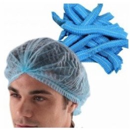 copricapo monouso traspirante per allattamento, blu, sacchetto 1.000 unità,