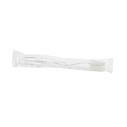 Cepillo dental blanco en granel para amenities hotel – Polipropileno