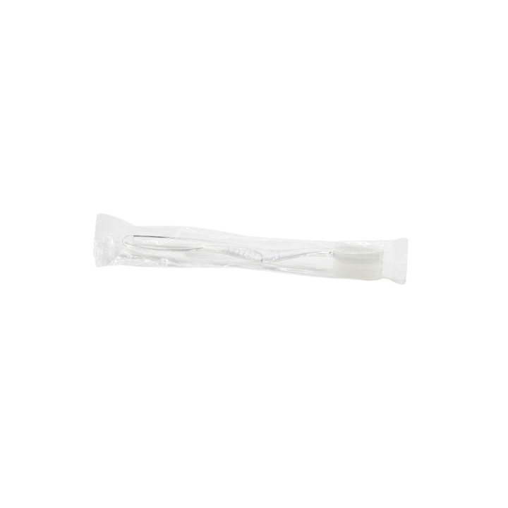 White toothbrush in bulk for hotel amenities – Polypropylene