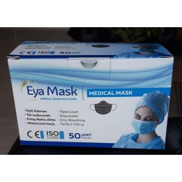 mascarillas quirúrgicas homologadas desechables Tipo IIR cajitas 50 uni