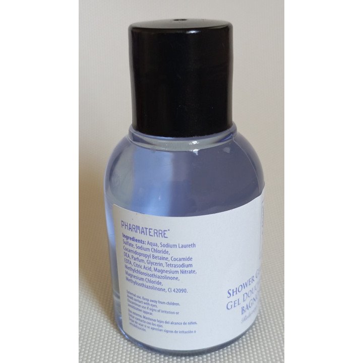 Shower and bath gel for hotel amenities
