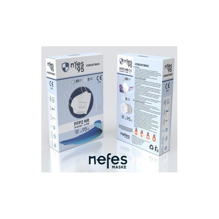 Comprar máscaras FFP2 respiratórias armonizadas CE baratas- caixa completa