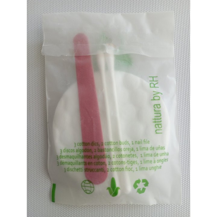 Premium vanity kit in bio sachet for hotel amenities
