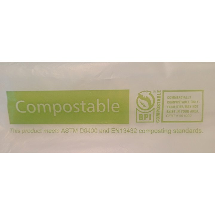 Set Posateria picnic CPLA, completo, biodegradabili e compostabili, amido di mais