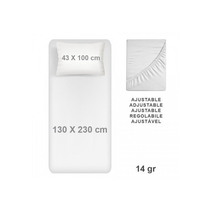 Disposable Fitted Bed Sheet and Pillow Cover Kit for Hostels