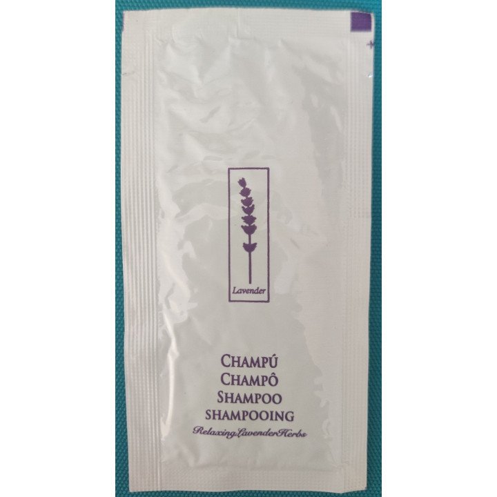 Offer 2 boxes of 10 ml shampoo sachets and 2 boxes of 10 ml gel sachets