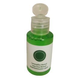 Manual dishwashing detergent for tourist apartments, campsites, rural houses
