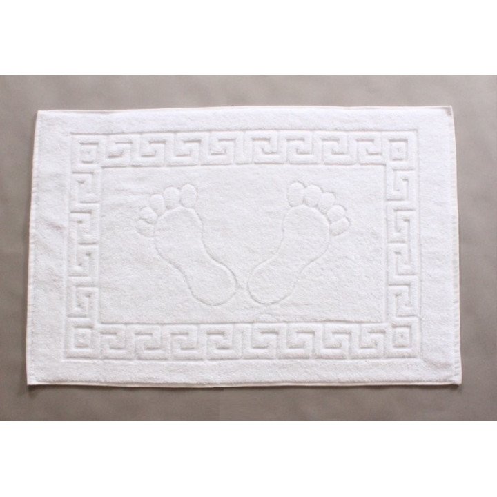 Hotel bathroom foot towel