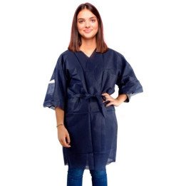 Kimonos non tissés jetables pour les salons de coiffure et de beauté et les spas