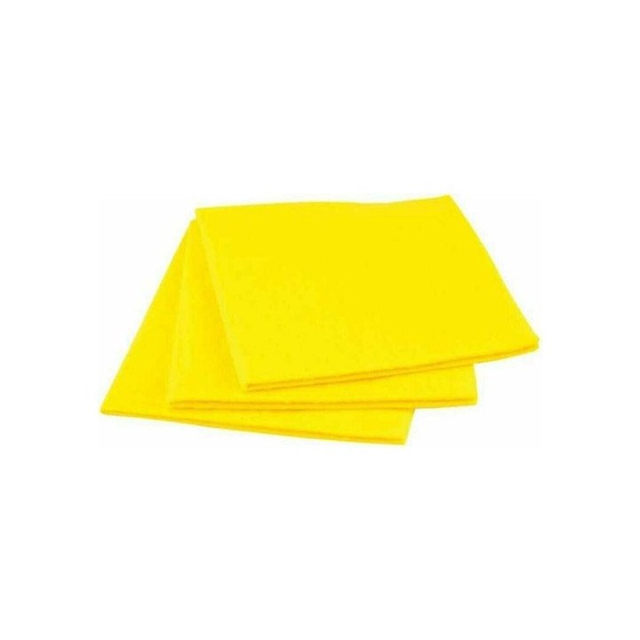 Yellow multi-purpose cleaning cloth special for kitchen and bathroom cleaning
