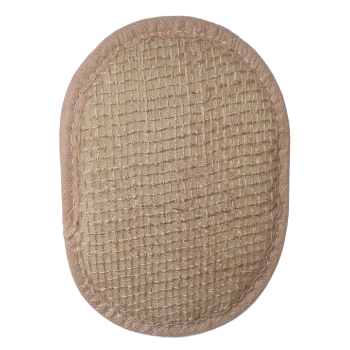 Éponge en fibre naturelle de jute pour salles de bains des hôtels luxe