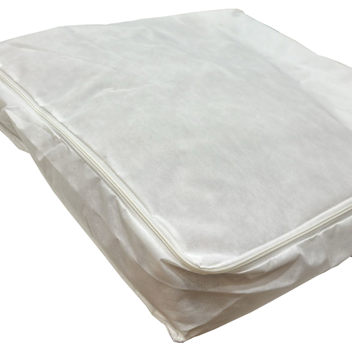 Saco de tecido não tecido para guardar cobertores e colchas em hotéis