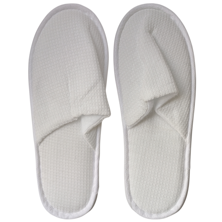 Pantofole usa e getta in nido d'ape per hotel di lusso, camere superior, suite