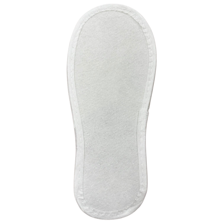 Pantofole usa e getta in feltro, materiale riciclato, economico ed ecologico, zero plastica