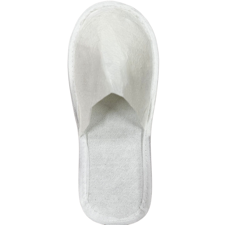 Zapatillas desechables de fieltro, material reciclado y reciclable, cero plástico