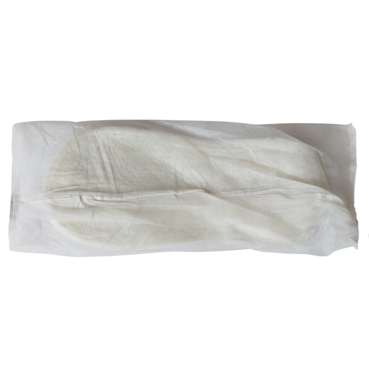 Chinelos descartáveis de feltro, material reciclado, econômico, zero plástico