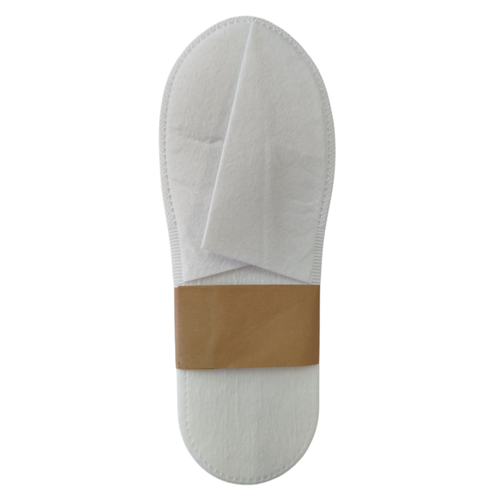 Chaussons hôtel, jetables, en feutre, antidérapantes, eco-friendly
