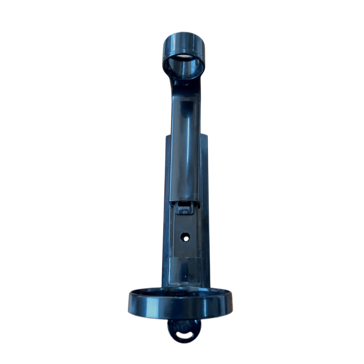 Amenities bottle dispenser for wall mounting in hotel bathrooms