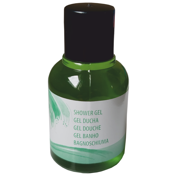 Gel banho de frescor em frasco de acolhimento para hotel