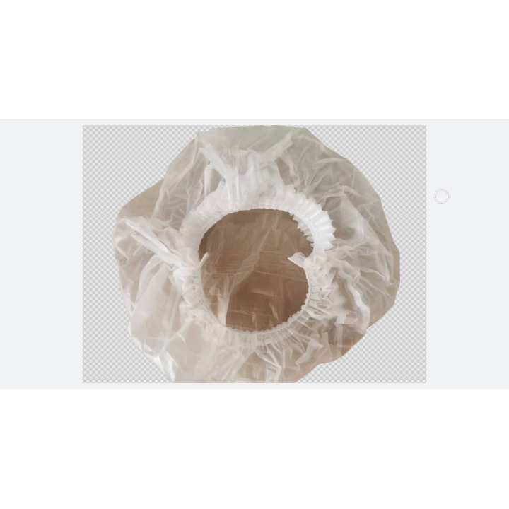 Bonnet de douche biodégradable d'amidon de maïs en vrac pour hôtellerie