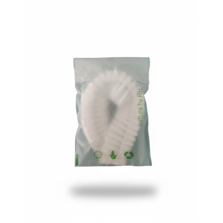 Bonnet douche biodégraadable en sachet biodégradable