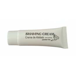 crema de afeitar 10 ml de amenities hotel