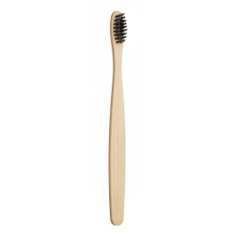 Escova Dentes de Bambu com Cerdas Carvão Ativo para Amenities Hotéis
