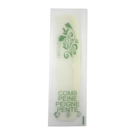 Peine bio en bolsita bio de amenities para hotel