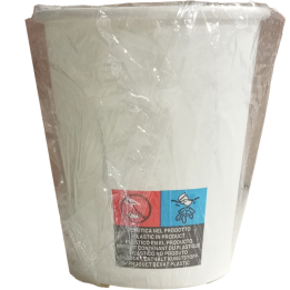 Gobelets en papier de qualité alimentaire, empaqué en sachet, volume 280 ml