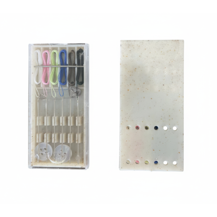 Kit de couture- boîte en plastique des articles d'accueil hôtellerie