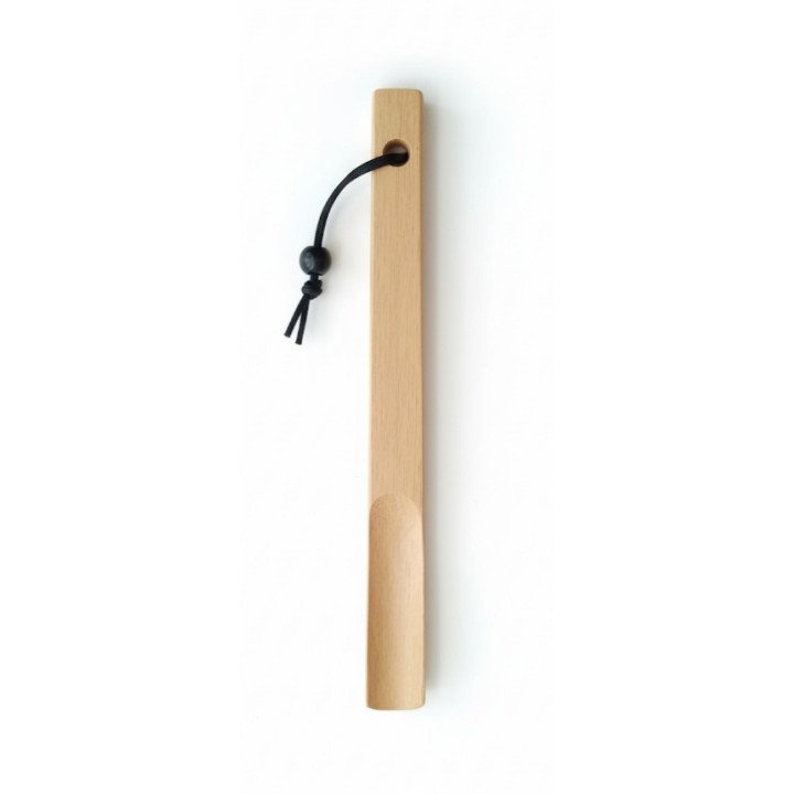 Calzador de madera 30 cm o 40 cm - Accesorio hotelero personalizado