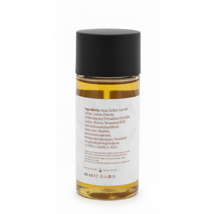 Gel Doccia Amber & Argan 40 ml | Amenities di Lusso per Hotel