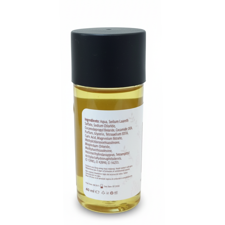 Shampoing hôtel 40 ml Amber & Argan | Amenities de luxe à l’essence orientale