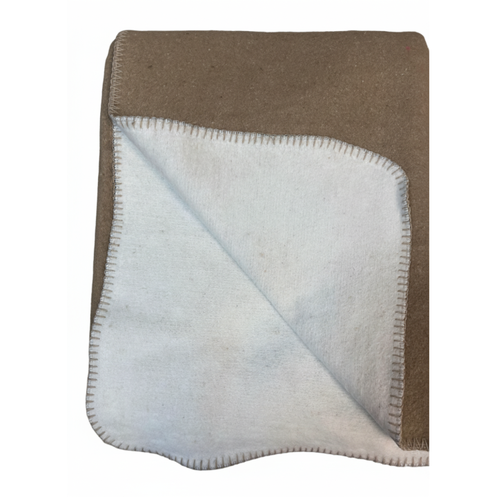 Couverture Coton Acrylique Beige 150x200cm - Hôtellerie Pro