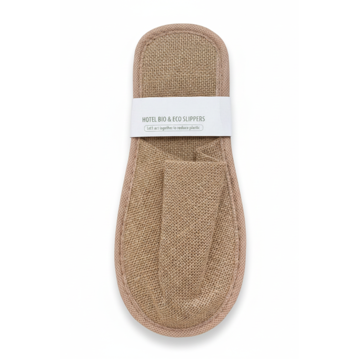 Chaussons biodégradables et écologiques à empreinte carbone zéro pour hôtels durables