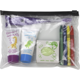 Kit Articles Toilette Enfant: Hôtel, Crèche, Hôpital