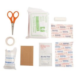 Kit de primeiros socorros completo certificado para apartamentos turísticos