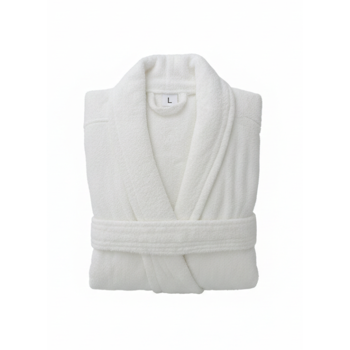 Albornoz algodón rizo personalizado bordado SPA