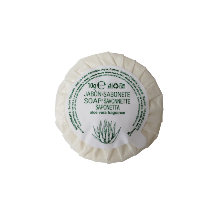 Buy aloe vera hotel soap in Madrid | Hotel amenities