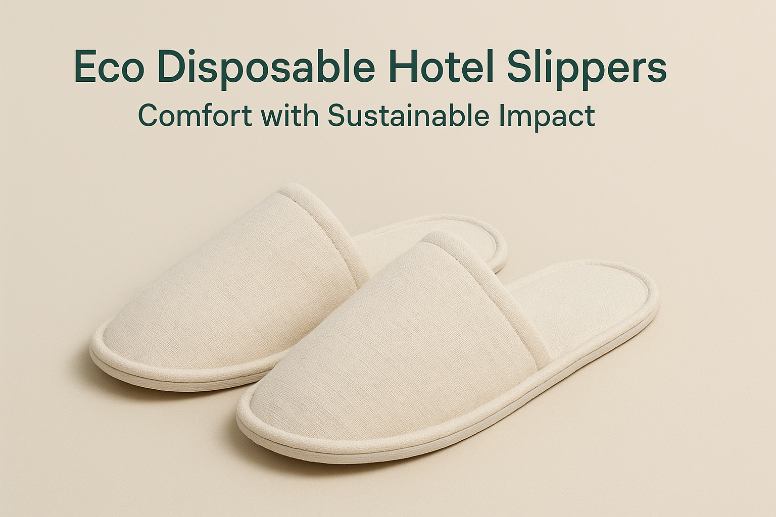 Slippers Eco Disposables Hotel