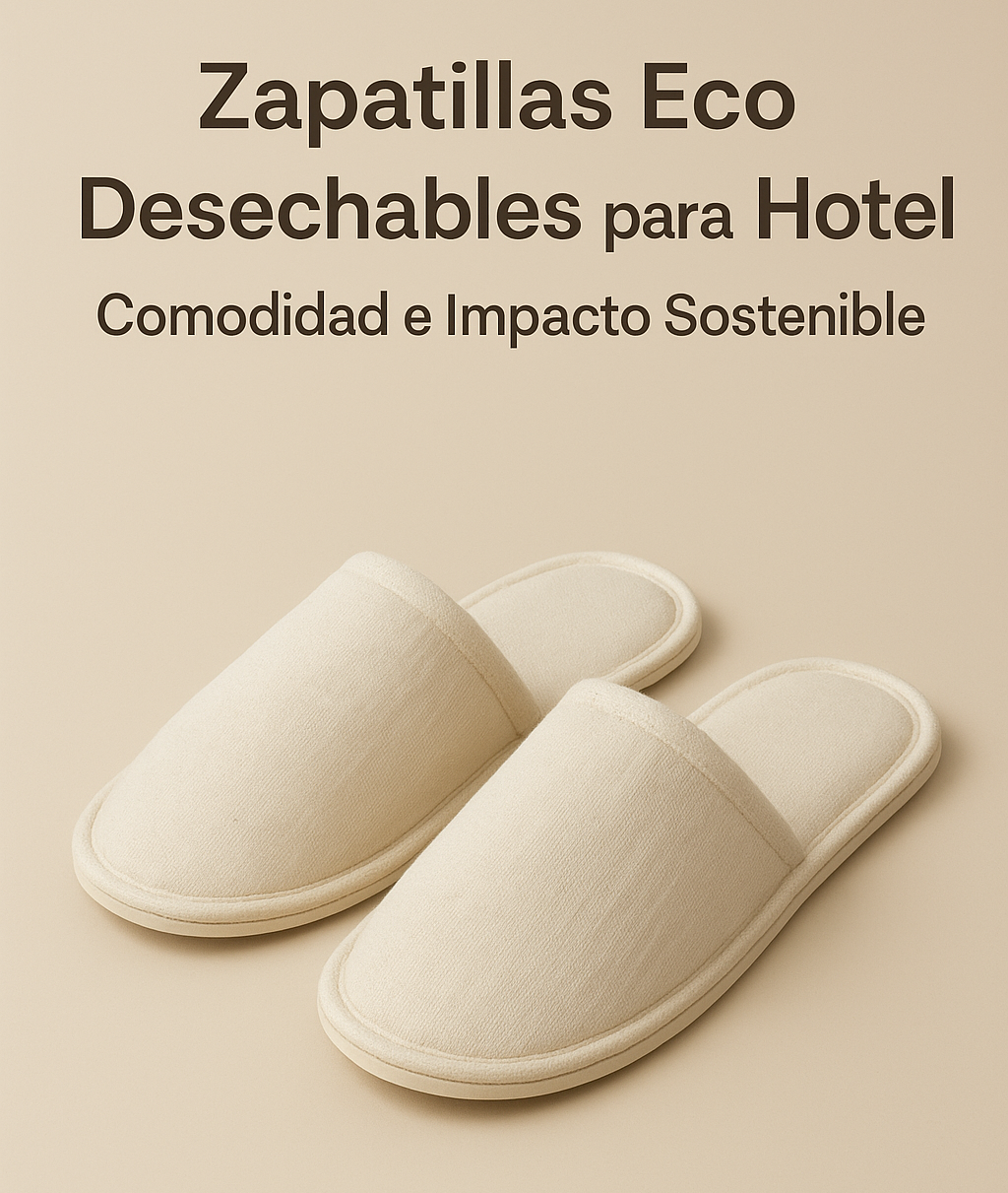 Zapatillas Eco Desechables Hotel