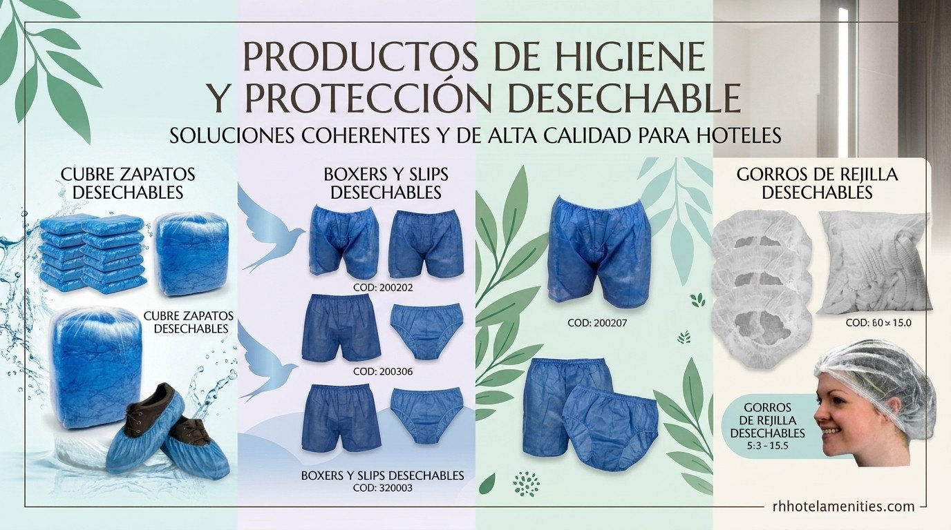 Disposable Hotel Hygiene & Protection | RH Amenities
