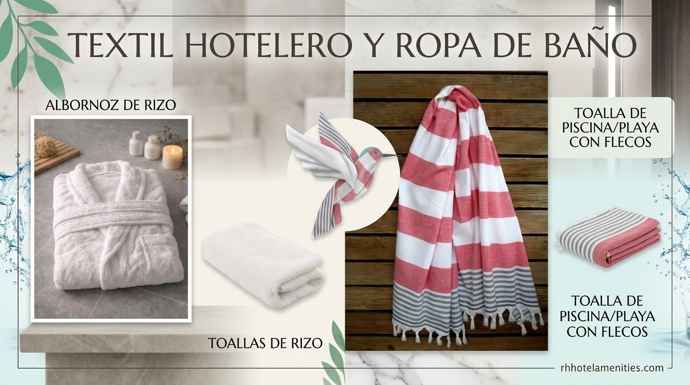 Textil y Lencería de Hotel | Toallas y Albornoces | RH Amenities