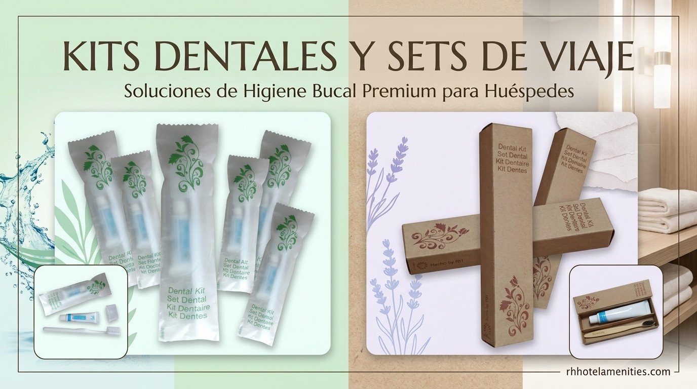 Dentaire Kit Brosse et Dentifrice pour Hébergements et Appartements