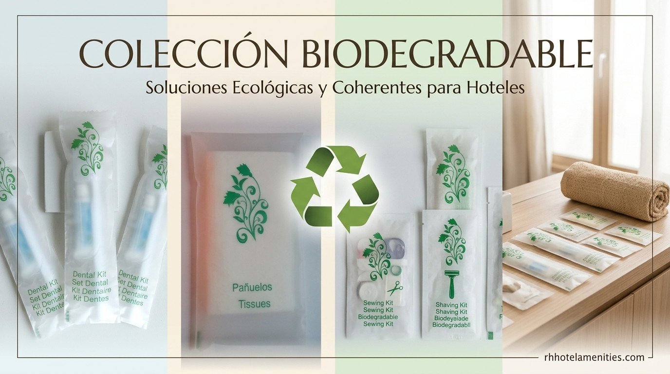 Biodegradable Hotel Amenities in Cornstarch Sachets