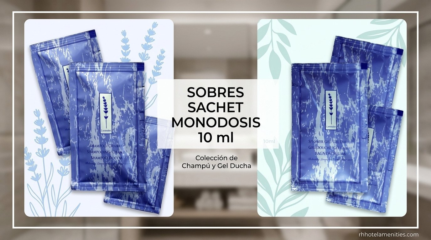 Sachet & Single-Dose Amenities for Hotels | RH Hotel Amenities