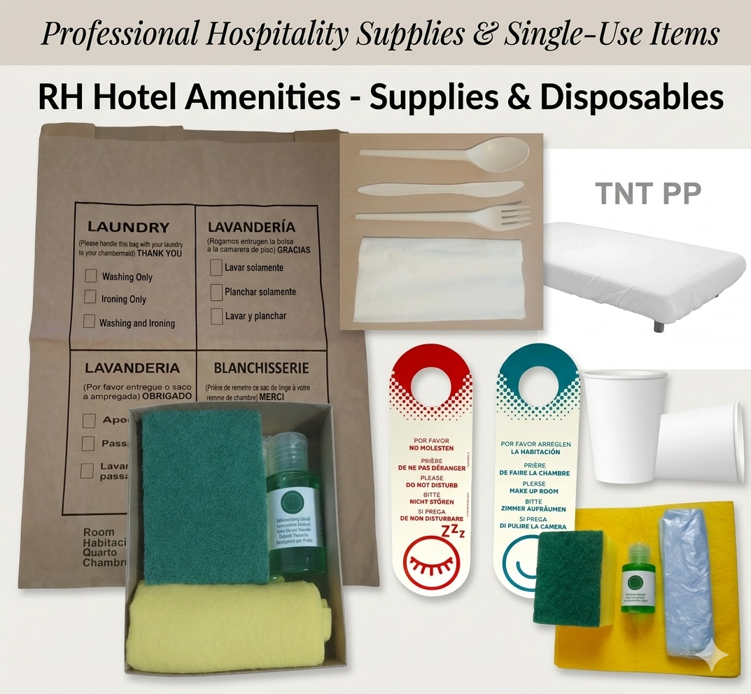 Hotel Supplies & Disposable Articles | RH Hotel Amenities