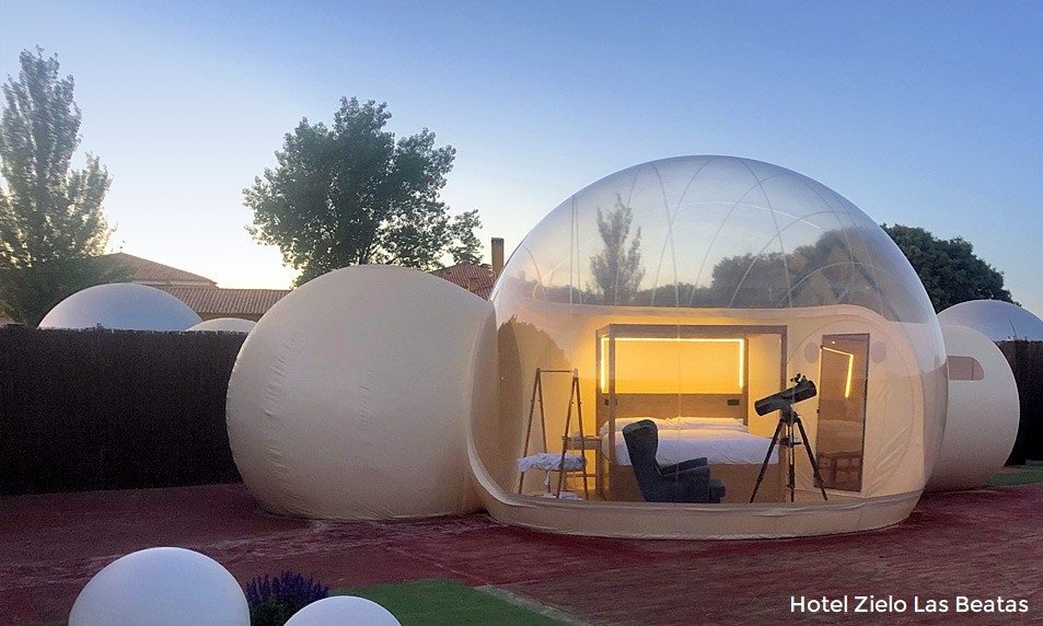 Hoteles de lo más originales con los que no querrás salir de la habitación