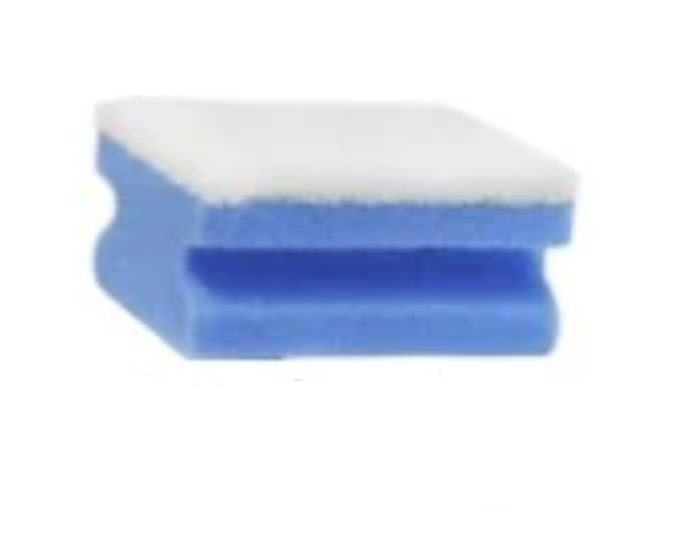 Nail-guard non-scratch scourer